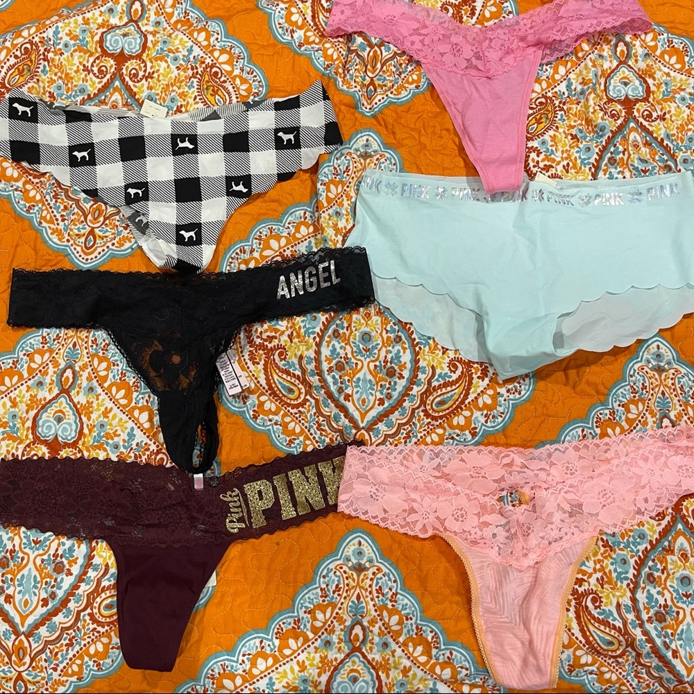 6 pairs nwt VS panties